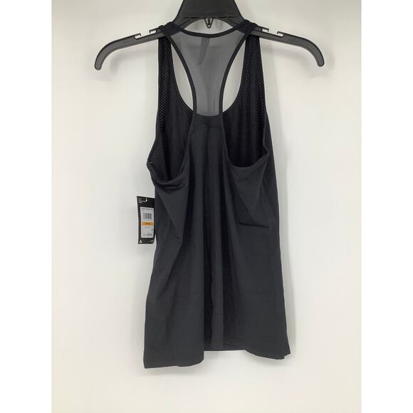 Under Armour Women's Small Black Armour Racer Tank Top Activewear Workout G29-1 - Picture 3 of 7